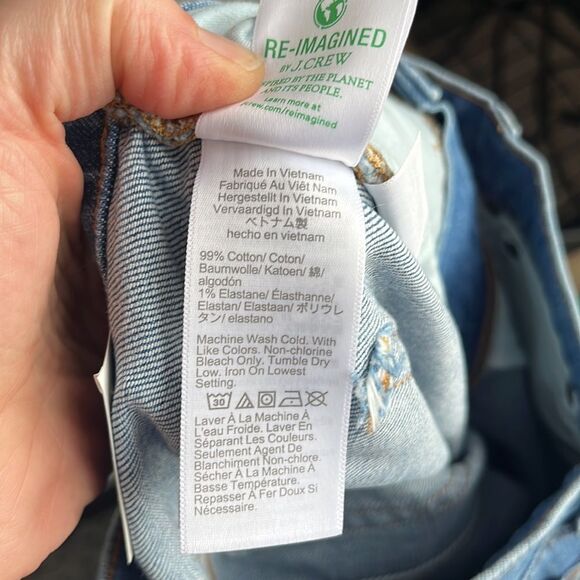 J Crew‎ Midrise Flare Crop Jeans Womens Size 25 - Picture 9 of 9